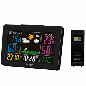 Multifunktions-Wetterstation Denver Electronics WS-540 Schwarz