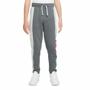 Children's Tracksuit Bottoms Nike Sportswear White Dark grey