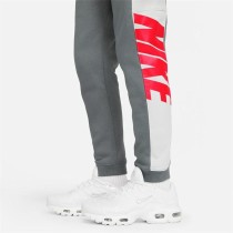 Children's Tracksuit Bottoms Nike Sportswear White Dark grey