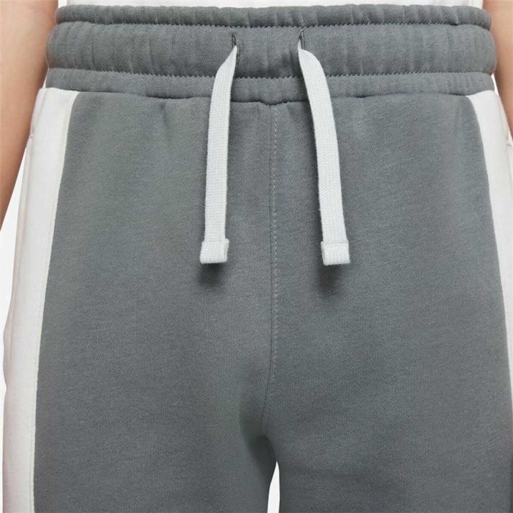 Children's Tracksuit Bottoms Nike Sportswear White Dark grey
