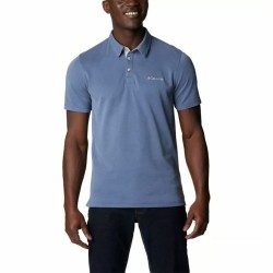 Herren Kurzarm-Poloshirt Columbia Nelson Point™ Indigo