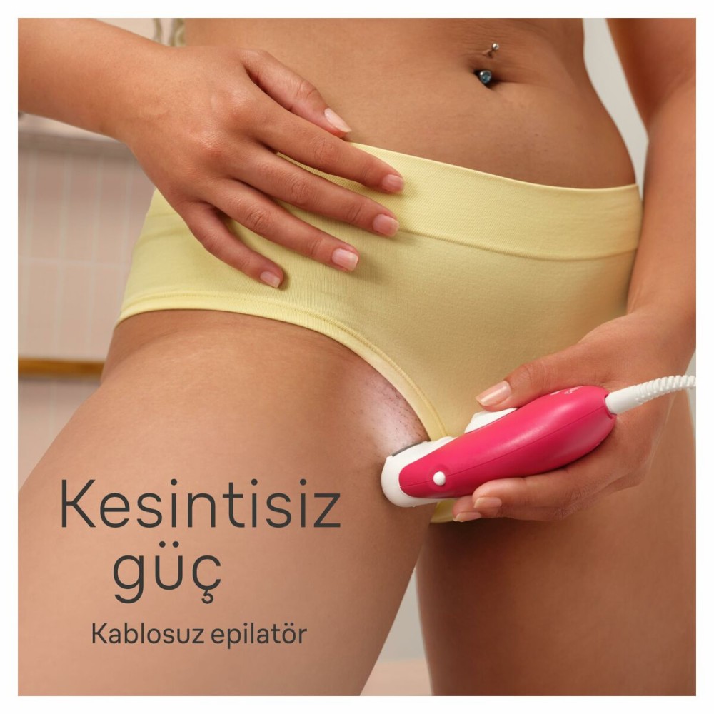 Electric Hair Remover Braun SE3-202 Fuchsia