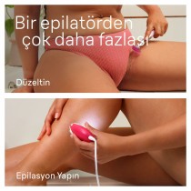 Electric Hair Remover Braun SE3-202 Fuchsia