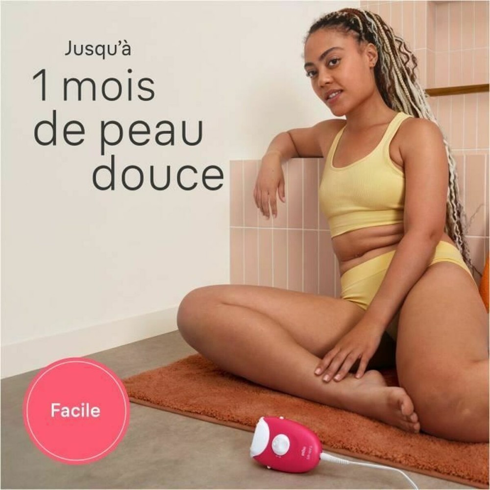Épilateur électrique Braun SE3-202 Fuchsia