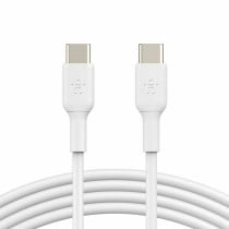 Câble USB-C vers USB-C Belkin CAB003BT2MWH Blanc 2 m