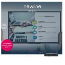 USB-Kabel Newline Interactive WB7C120U Schwarz