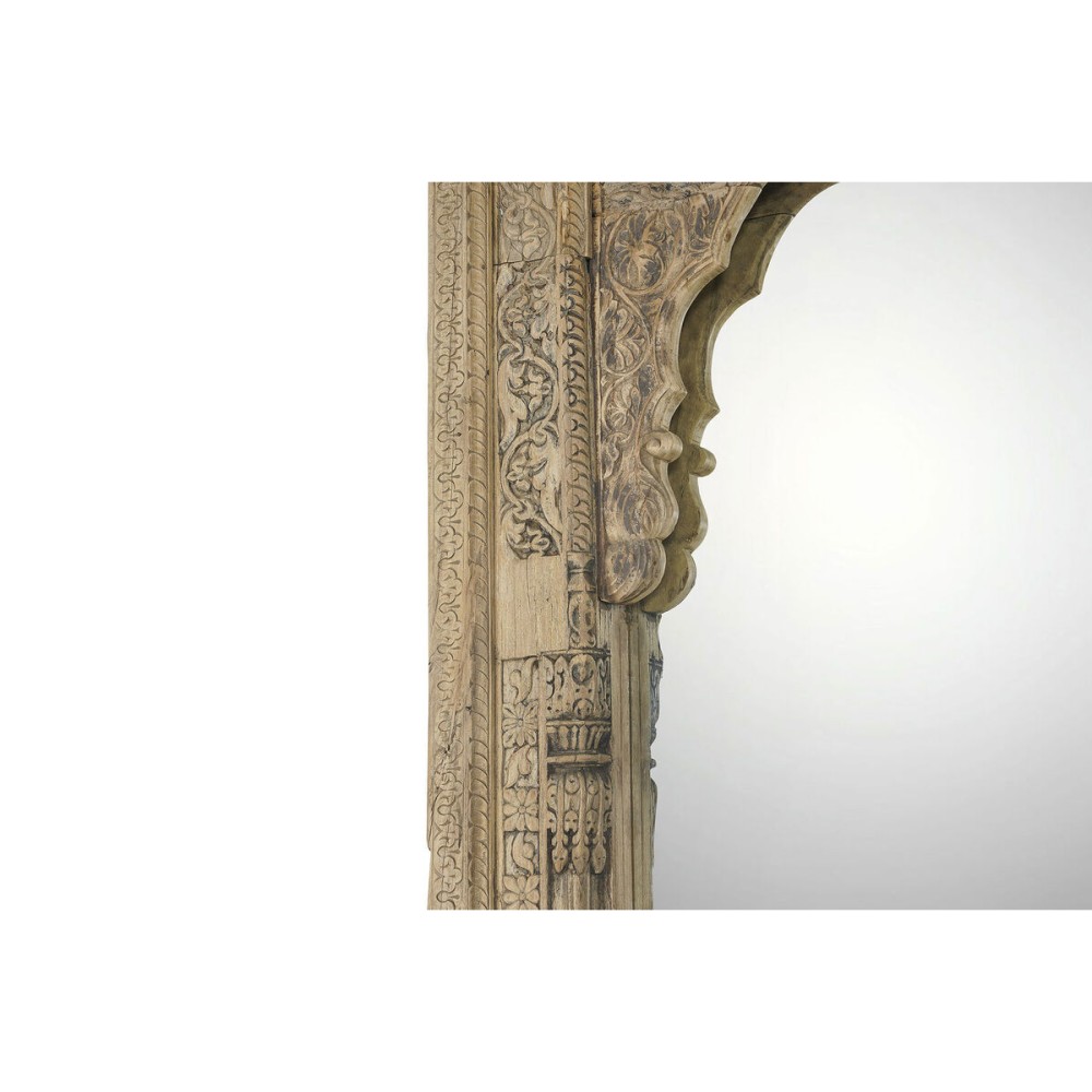 Wall mirror Home ESPRIT Natural 160 x 14,5 x 260 cm