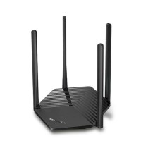 Router Mercusys Schwarz RJ45 Ethernet LAN Wi-Fi