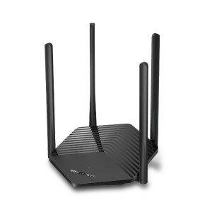 Router Mercusys Schwarz RJ45 Ethernet LAN Wi-Fi