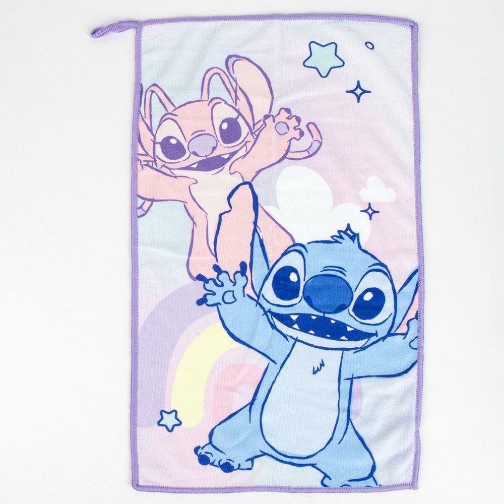 Trousse de Toilette avec Accessoires Stitch Lila 23 x 15 x 8 cm