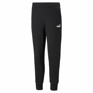 Lange Sporthose Puma Ess Sweat Fl Cl Schwarz Damen