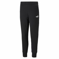 Lange Sporthose Puma Ess Sweat Fl Cl Schwarz Damen