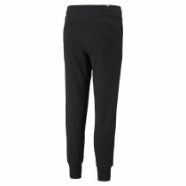 Lange Sporthose Puma Ess Sweat Fl Cl Schwarz Damen