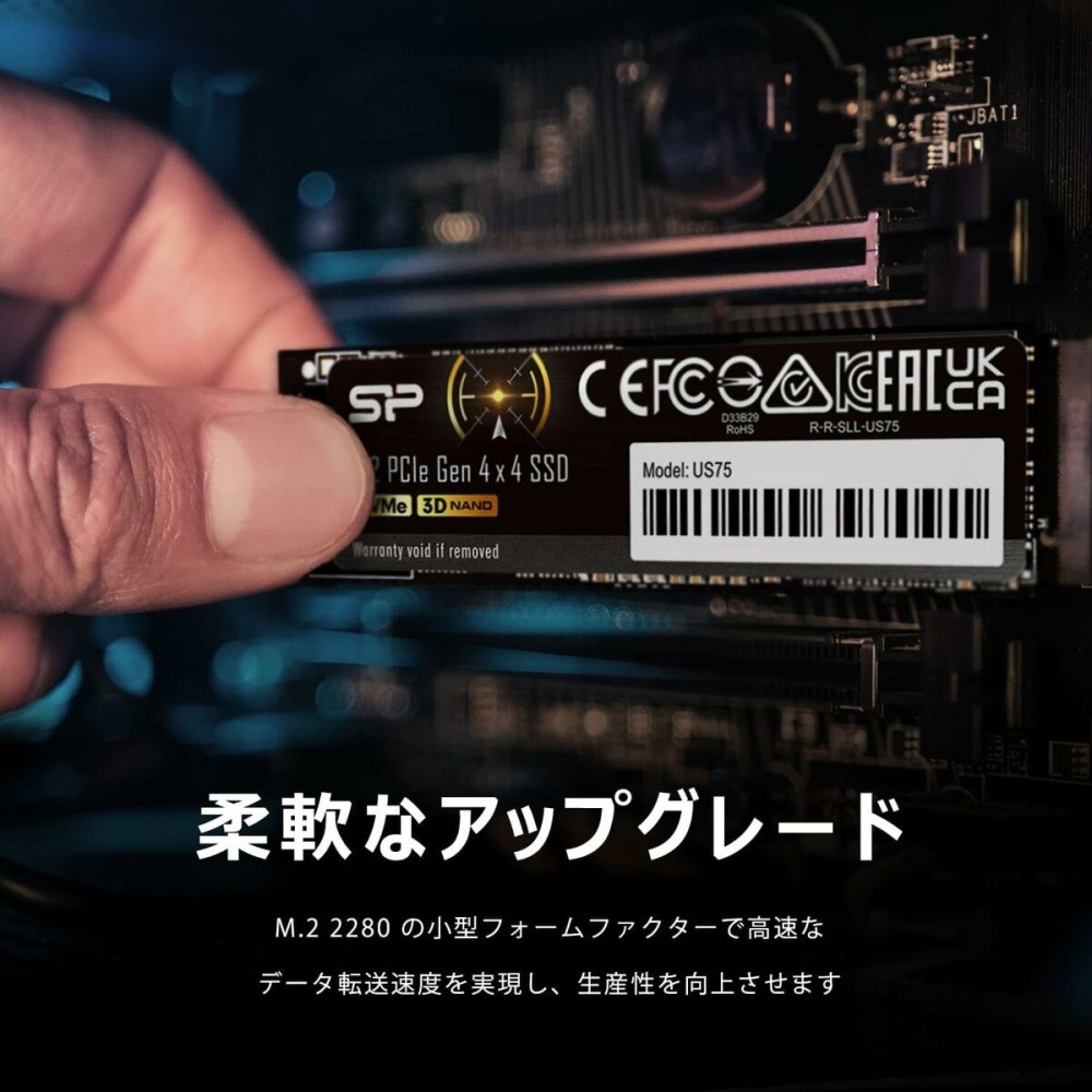 Hard Drive Silicon Power SP02KGBP44US7505 2 TB SSD
