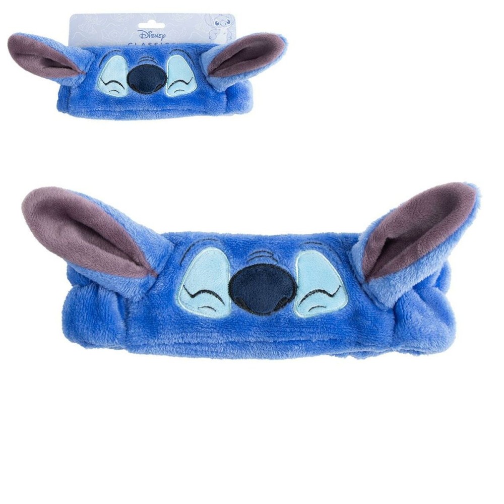 Stirnband Stitch Blau