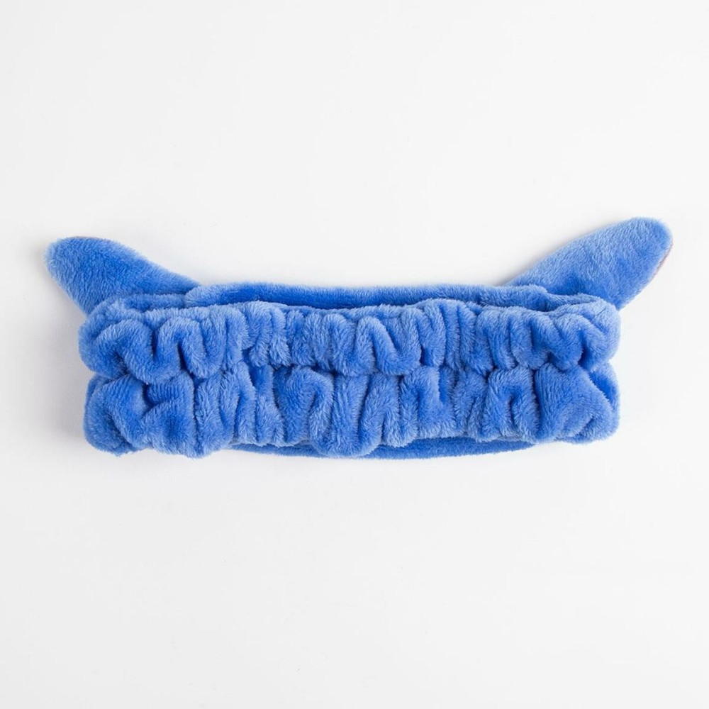 Stirnband Stitch Blau