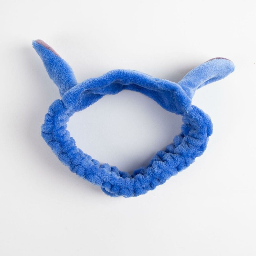 Stirnband Stitch Blau
