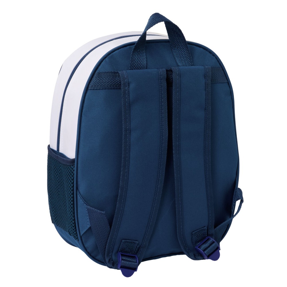 Kinderrucksack Real Madrid C.F. Schwarz 27 x 33 x 10 cm 3D