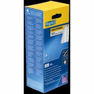 Schmelzklebebalken Rapid Rapid Weiß Ø 12 mm 48 Stücke