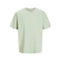 Herren Kurzarm-T-Shirt Jack & Jones JORVARENNA PAINTED BACK TEE grün