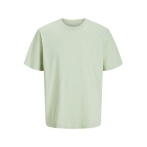 Herren Kurzarm-T-Shirt Jack & Jones JORVARENNA PAINTED BACK TEE grün