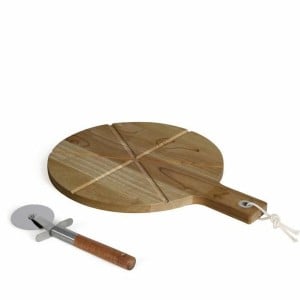 Découpeur de Pizza Livoo Bois d'acacia 30 x 45 cm