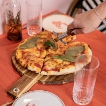 Découpeur de Pizza Livoo Bois d'acacia 30 x 45 cm