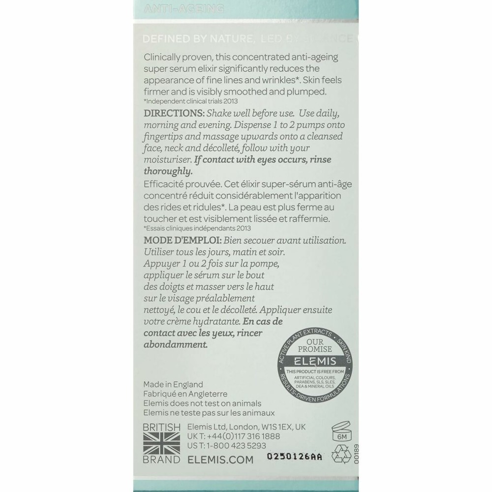Day Cream Elemis PRO-COLLAGEN 15 ml