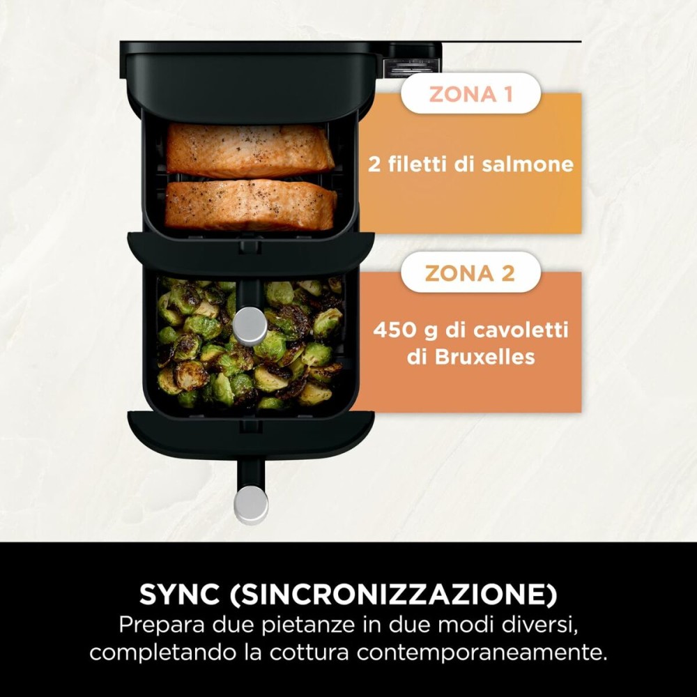 Fritteuse NINJA SL300EU Schwarz 2470 w 7,6 L