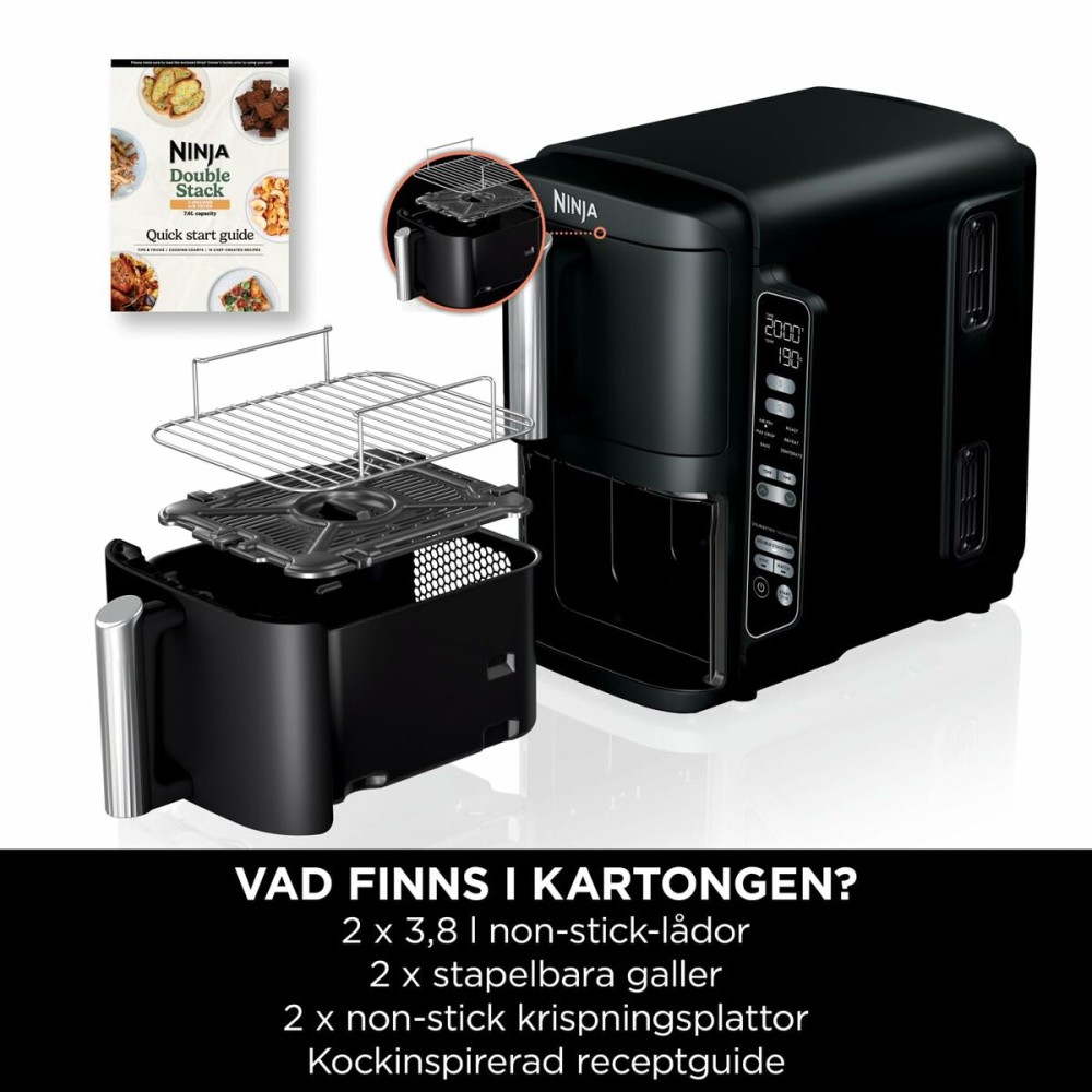 Fritteuse NINJA SL300EU Schwarz 2470 w 7,6 L
