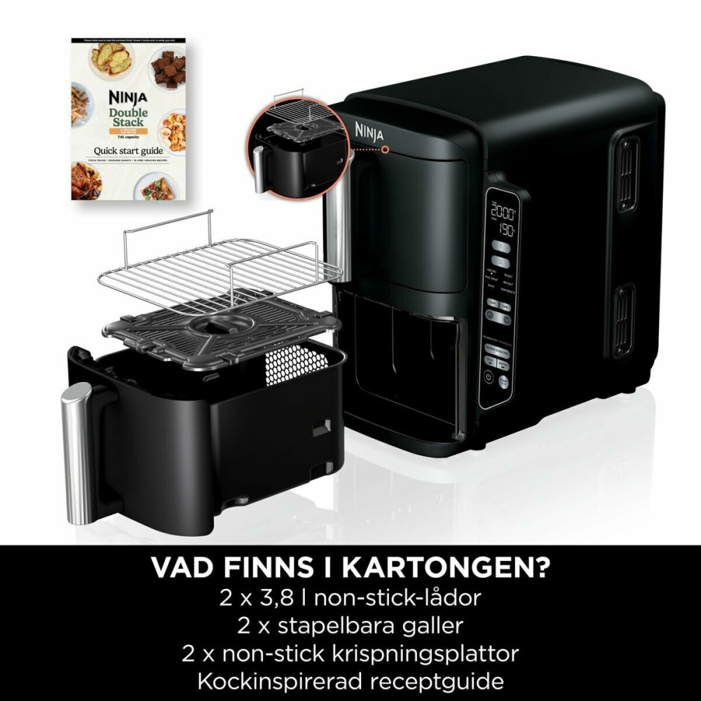 Fritteuse NINJA SL300EU Schwarz 2470 w 7,6 L