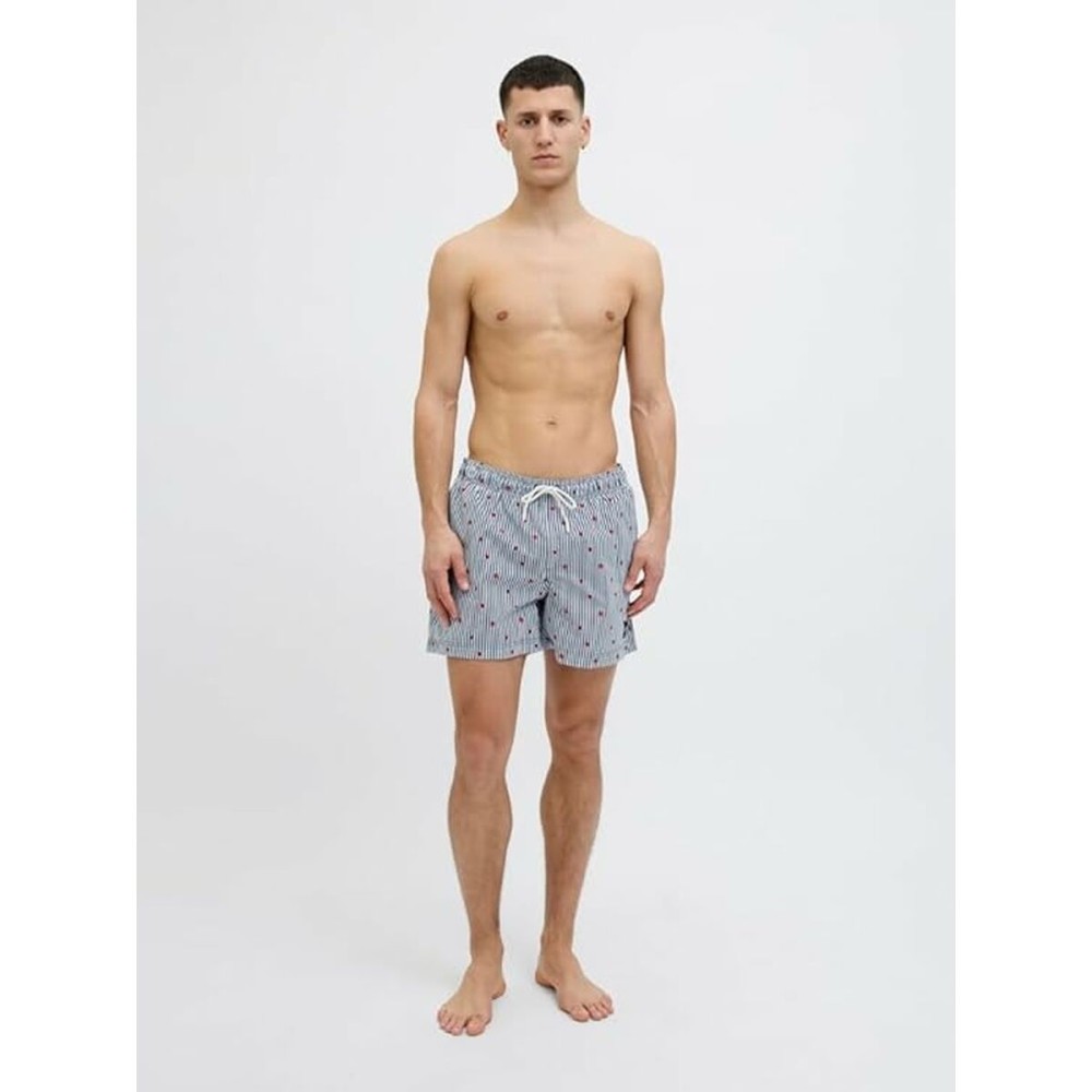 Men’s Bathing Costume Jack & Jones JPSTMAUI JJSWIM MINI Navy Blue