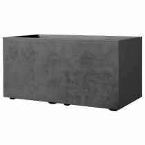 Jardinière auto-arrosante Deroma Anthracite 79 cm Plastique Rectangulaire