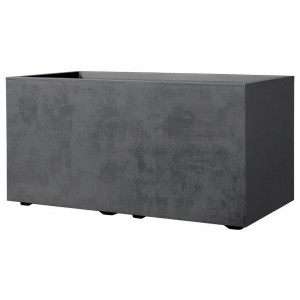 Jardinière auto-arrosante Deroma Anthracite 79 cm Plastique Rectangulaire