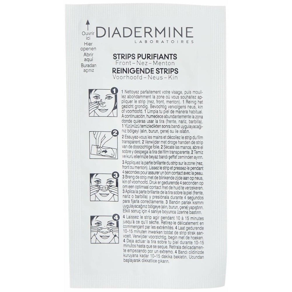 Pflege von Fettiger Haut Diadermine Tiras Purificantes