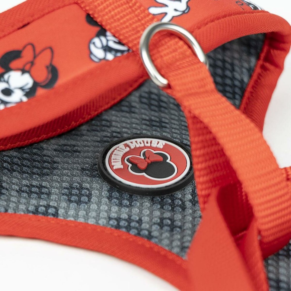 Harnais pour Chien Minnie Mouse M/L Rouge