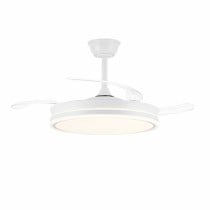 Ceiling Fan CristalRecord EVO RETRAC Transparent 72 W