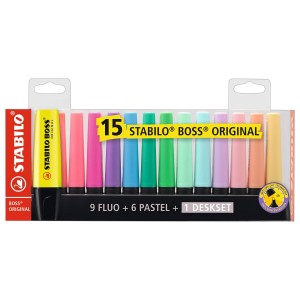 Surligneur Stabilo 7015-01-5 Multicouleur