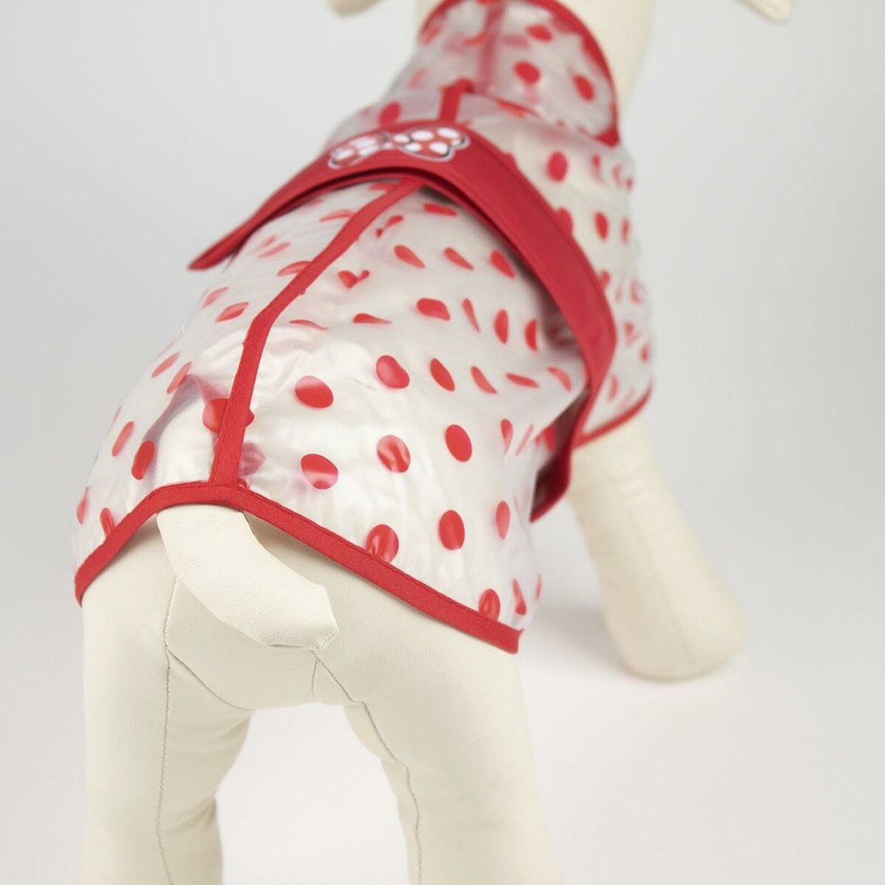 Imperméable pour Chien Minnie Mouse Rouge M