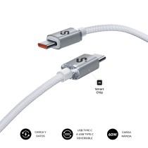 USB-C zu USB-C-Kabel Subblim OPTIMUS Weiß 1 m