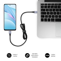 USB-C zu USB-C-Kabel Subblim PLUS Schwarz 1 m