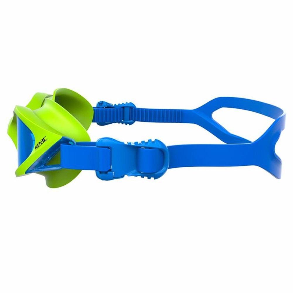 Swimming Goggles Seac Viper Blue Lime One size