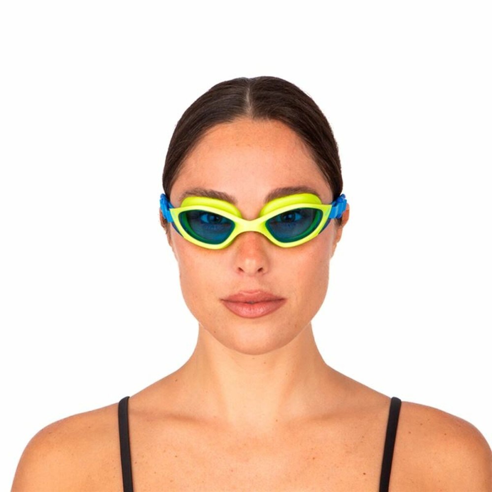 Swimming Goggles Seac Viper Blue Lime One size