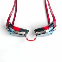 Schwimmbrille Zoggs Racer Titanium Rot Einheitsgröße