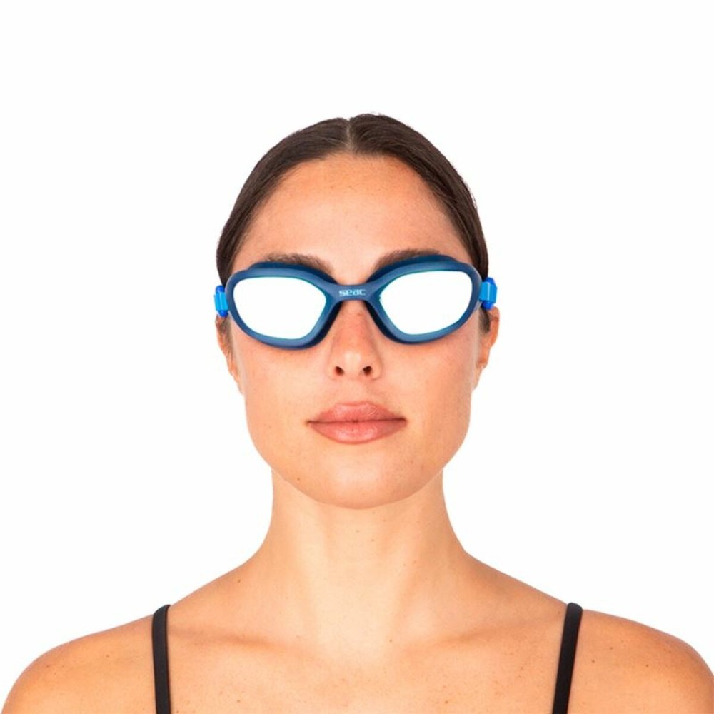 Swimming Goggles Seac Mood Blue One size