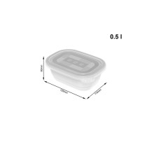 Mangeoire pour chats Rotho Transparent