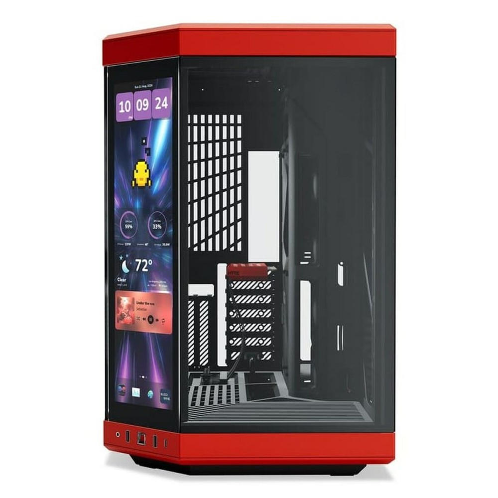 ATX Semi-tower Box Hyte CS-HYTE-Y70TTI-RB Black