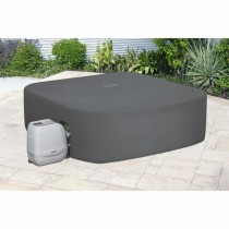 Poolabdeckung Spa Bestway EnergySense 230 x 230 cm Grau
