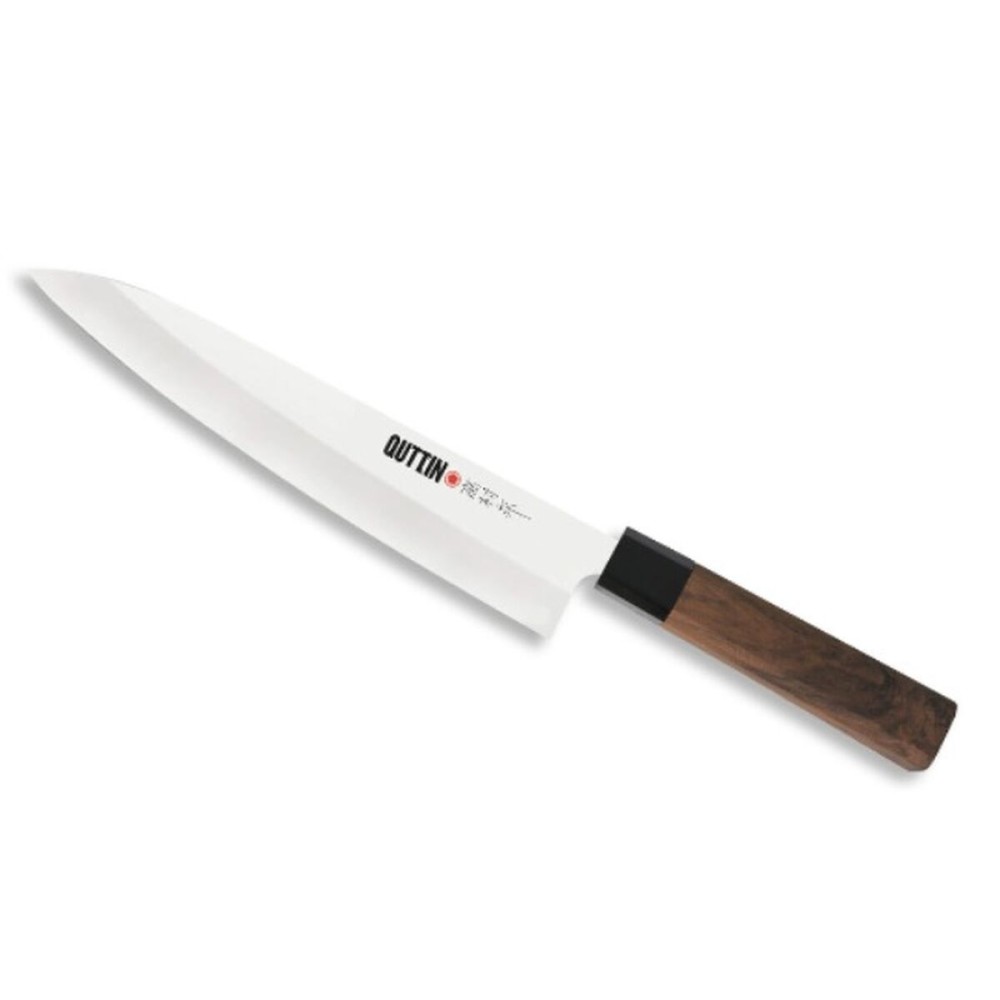 Küchenmesser Quttin GYUTOU Takamura Braun Silberfarben 20 cm (12 Stück)
