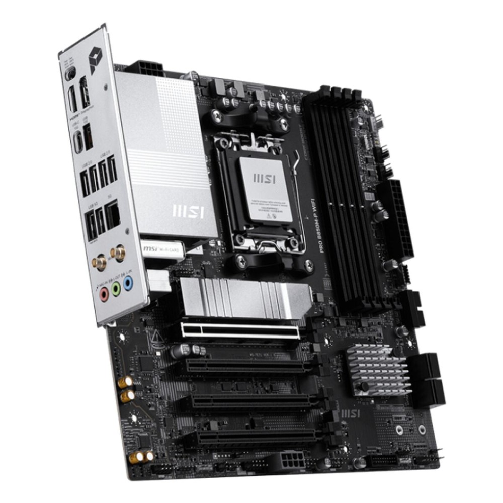 Motherboard MSI PRO B850M-P WIFI Intel Wi-Fi 6 AMD AM5 AMD B850